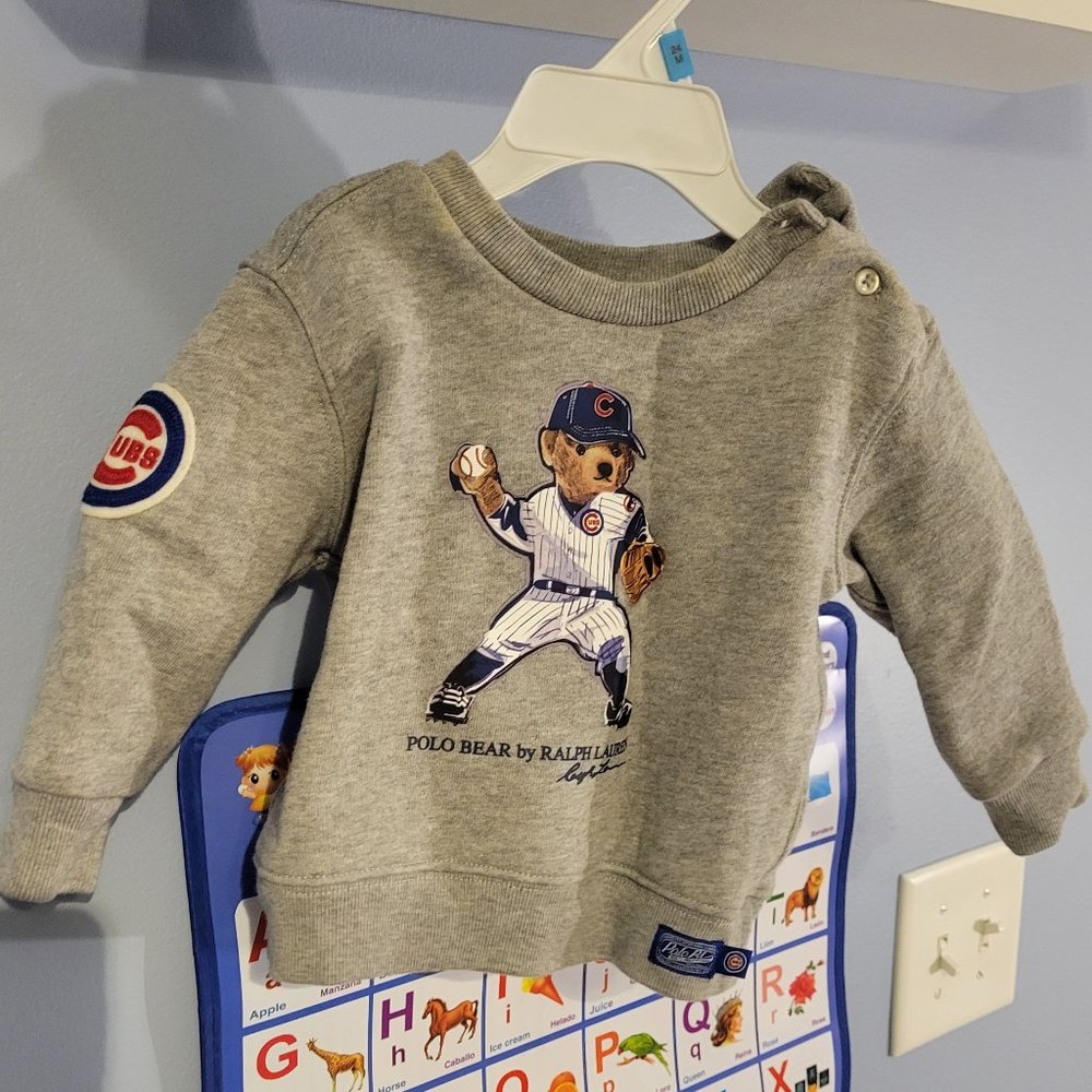 Baby Boy Polo Ralph Lauren Chicago Cubs Pullover